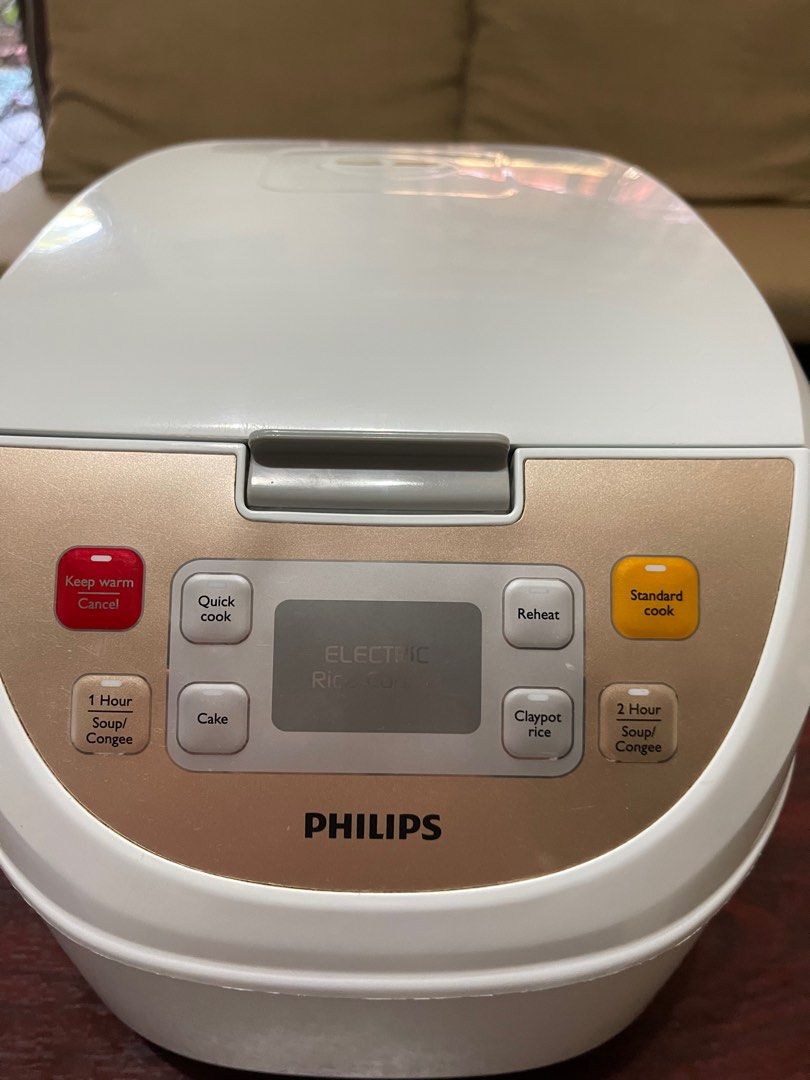 Philips Fuzzy Logic Rice Cooker HD3130 10cups, TV & Home Appliances