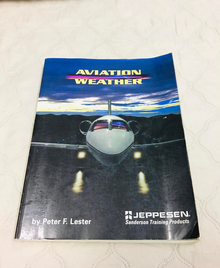 Pilot Book Jeppesen Aviation Weather, Hobbies & Toys, Books