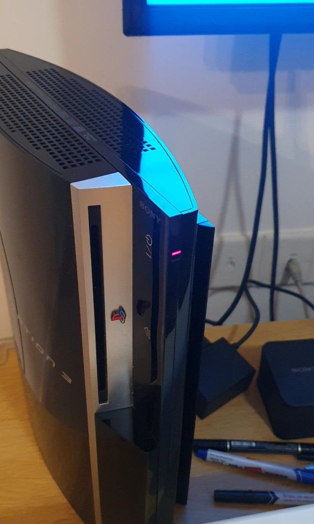 Playstation 3 fat phat piano black (*Cannot boot up yellow light of