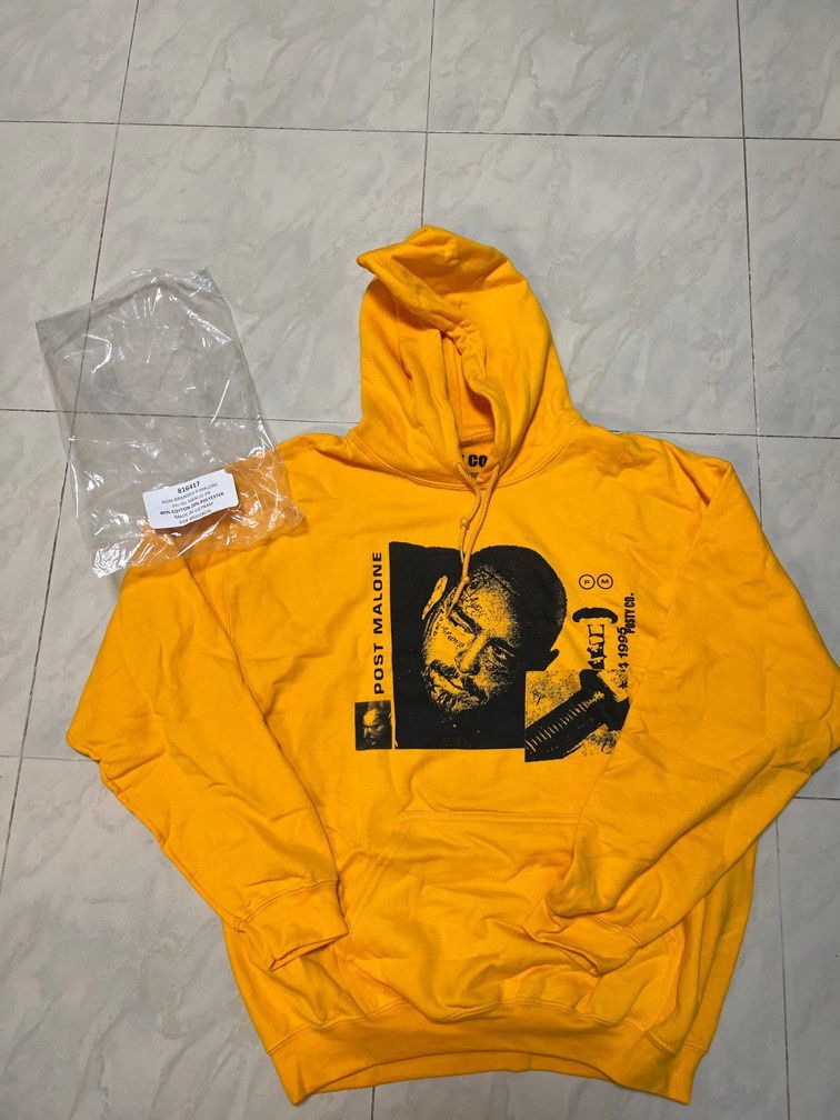 Posty co yellow hoodie sales