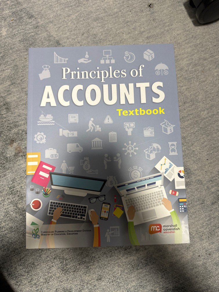 Principles of Accounts (POA) Textbook, Hobbies & Toys, Books