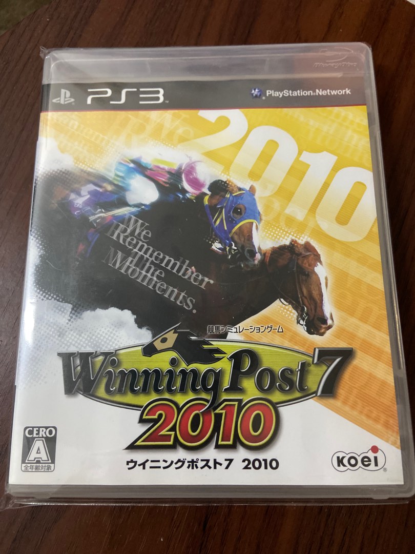 PS3 Game - WINNING POST 7 2010, 電子遊戲, 電子遊戲, PlayStation