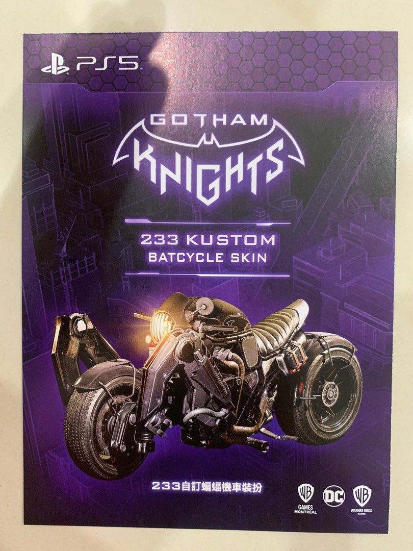 Gotham Knights Deluxe Edition [ W/ Bonus STEELBOOK ] (PS5) NEW