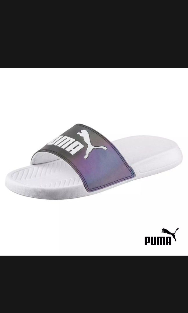 PUMA Popcat Swan Women Slide Sport Sandals Women s Fashion Footwear Flipflops and Slides on Carousell