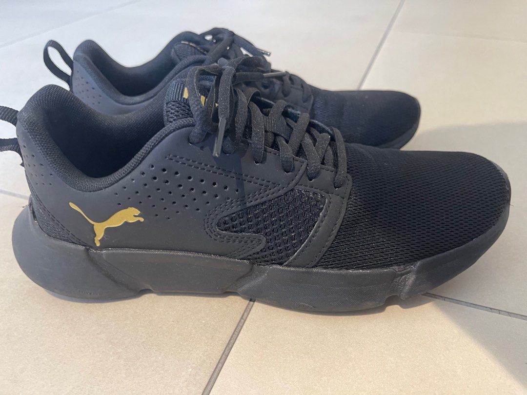 Puma black on sale shoes mens 7.5