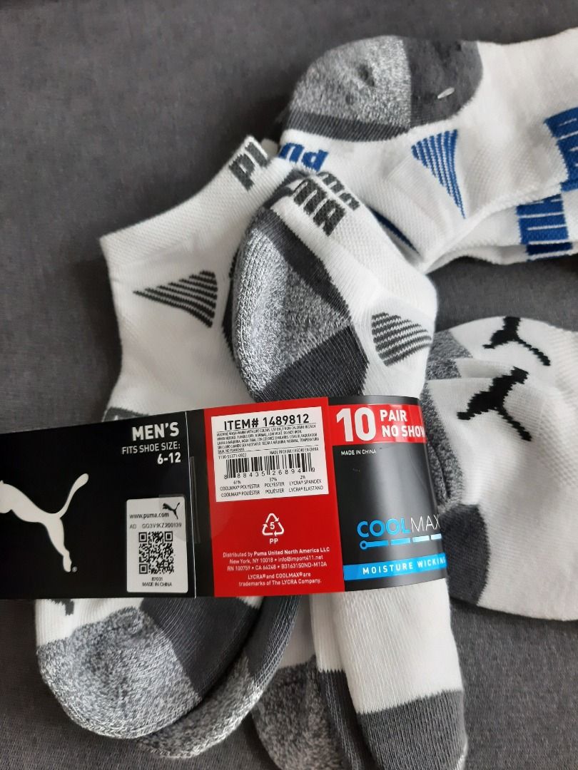 Puma no show socks mens cheap