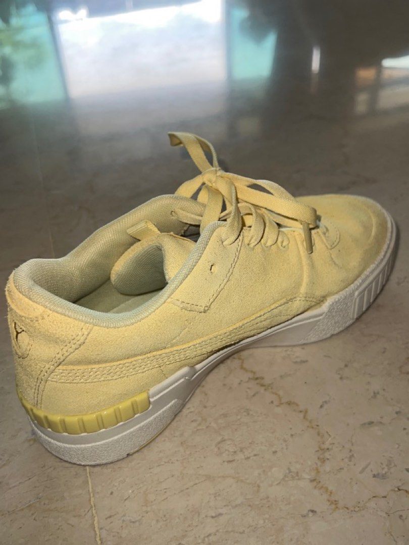 Puma platform top yellow