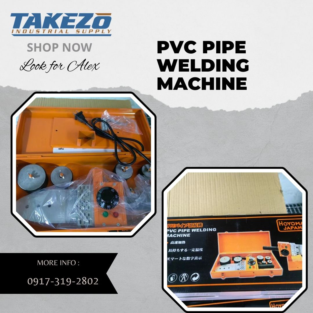 Pvc Pipe Welding Machine (Model PT36), Commercial & Industrial
