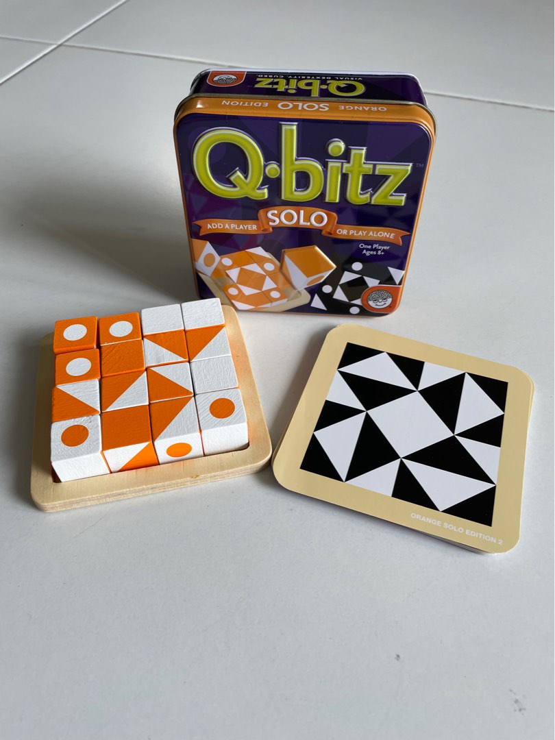 Q bitz solo game, Hobbies & Toys, Toys & Games on Carousell