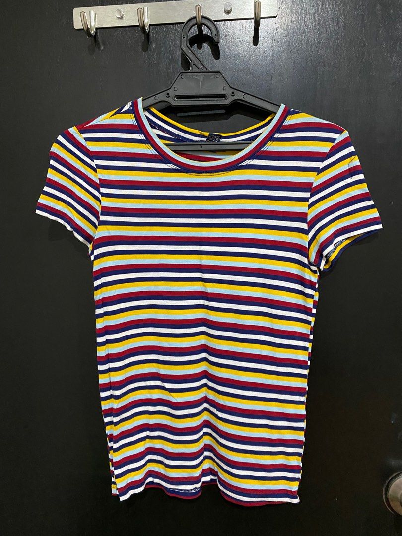 Striped t 2025 shirt forever 21