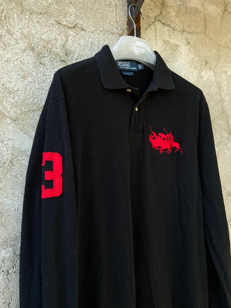 Ralph Lauren POLO by Ralph Lauren Long Sleeve Polo Shirt Men's Size L / eaa486376