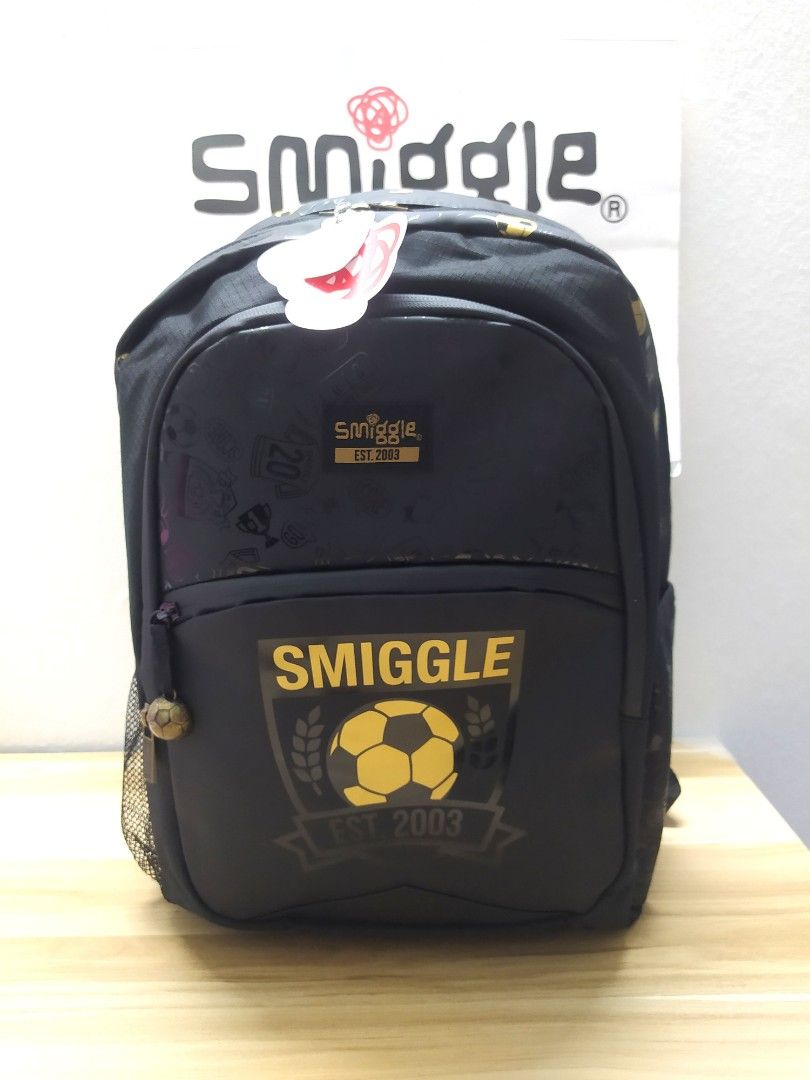 Smiggle football deals backpack