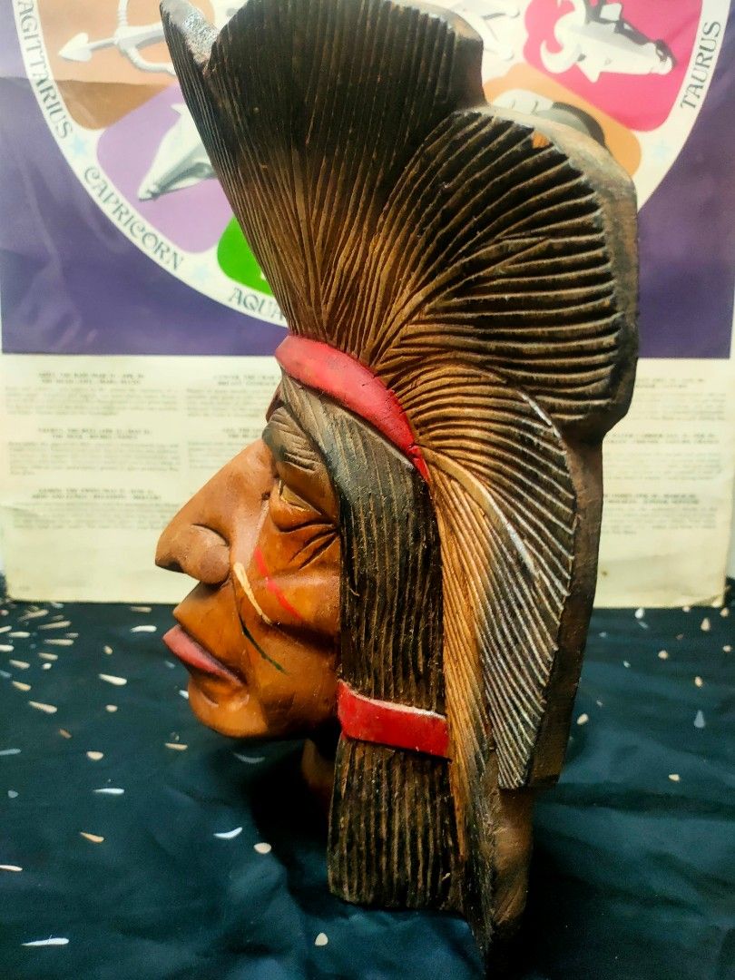RedIndian chief / native American, Hobbies & Toys, Stationery & Craft ...