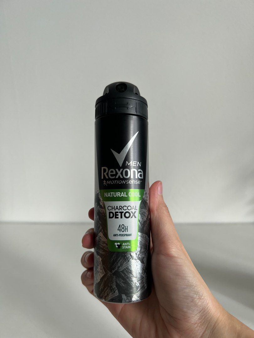 Rexona Charcoal Detox Deodorant Spray 150ml, Beauty & Personal Care