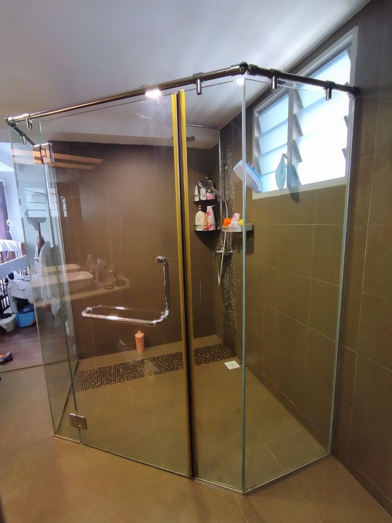 Safety film for glass door, Furniture & Home Living, Home Decor, Other