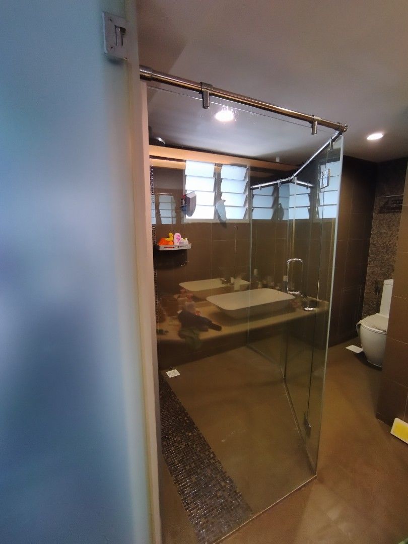 Safety film for glass door, Furniture & Home Living, Home Decor, Other