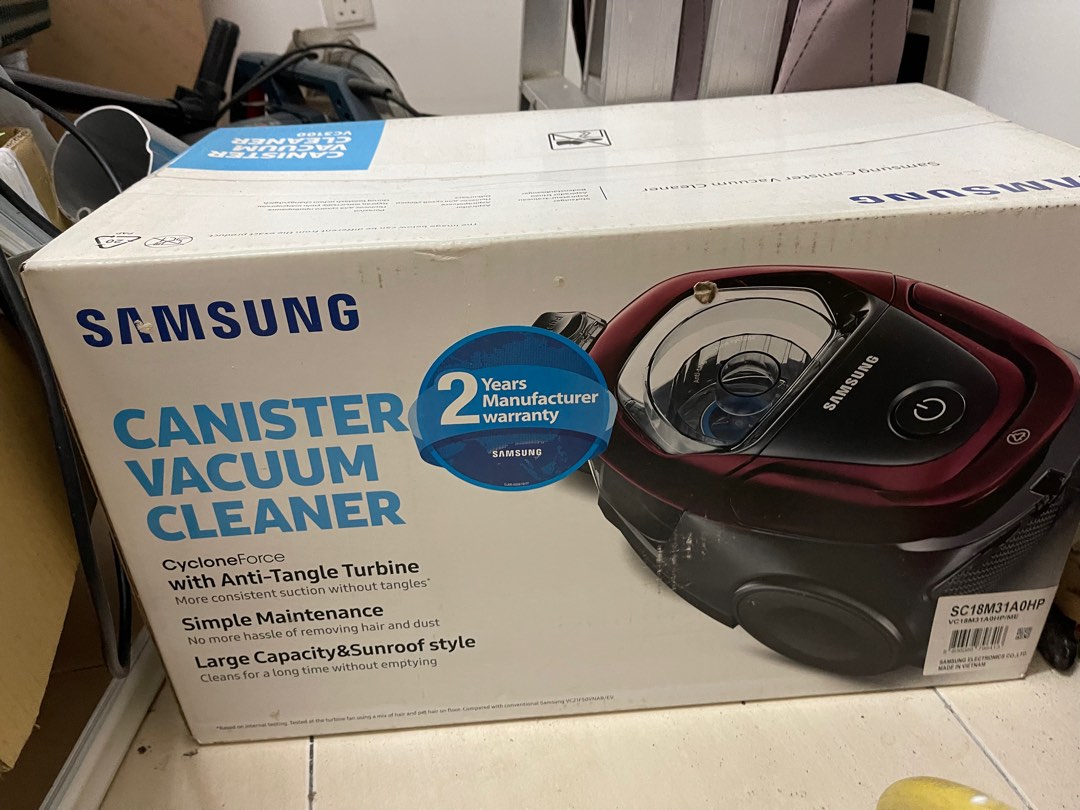 Samsung canister vacuum, TV & Home Appliances, Vacuum Cleaner