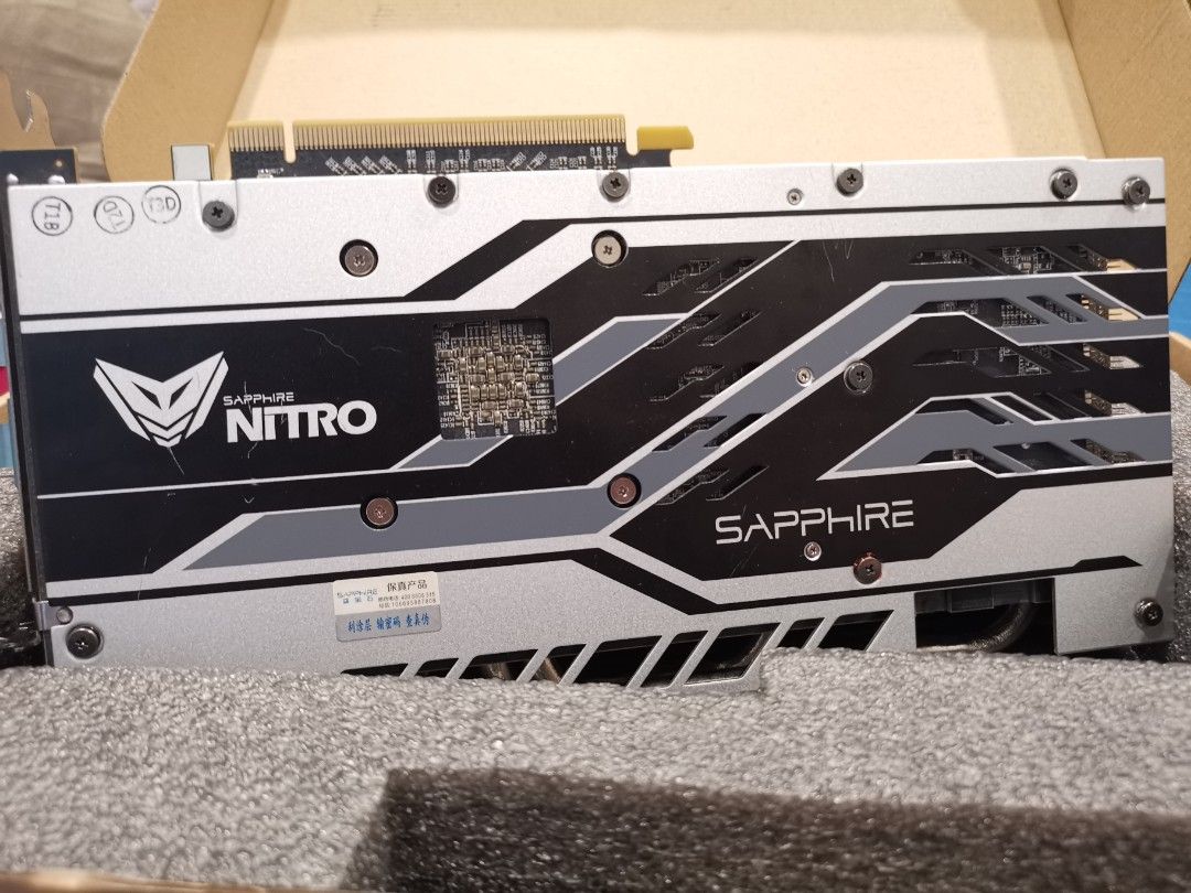 Sapphire rx580 2024 nitro+ 8gb
