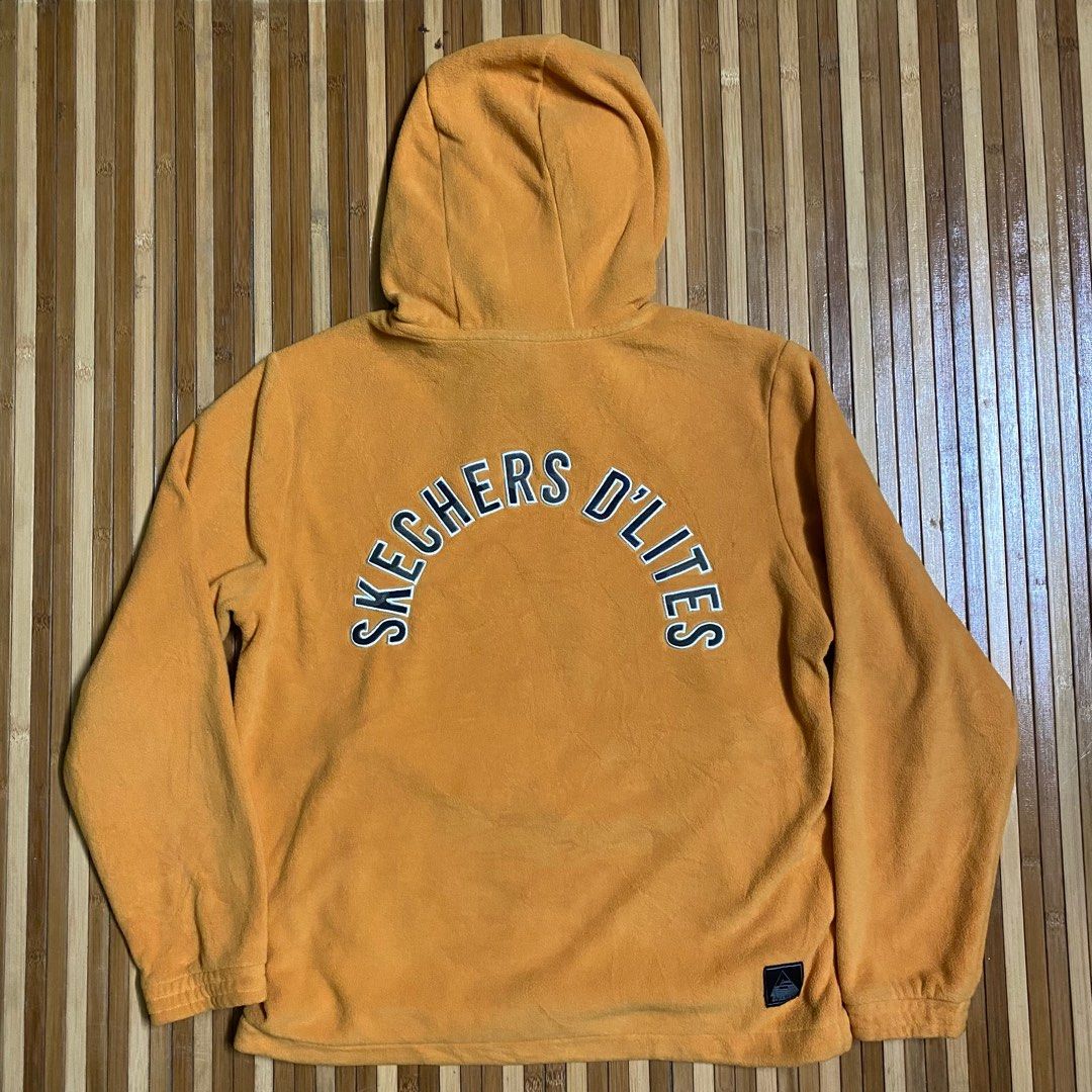 Skechers sweatshirts mens orange deals