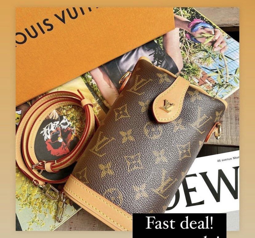 Louis Vuitton Vertical Mobile Phone Bag, Luxury, Bags & Wallets on Carousell