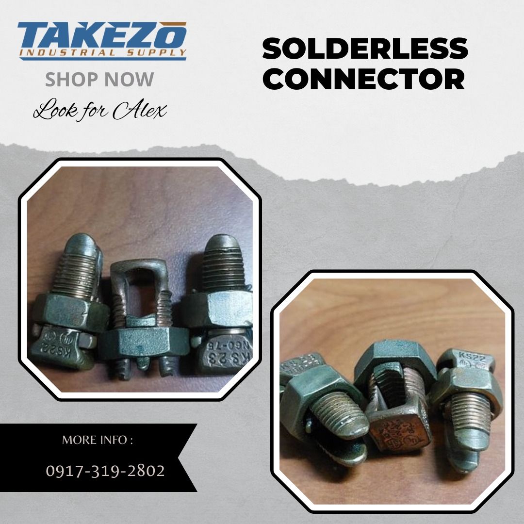Solderless Connector (Specs 30mm), Commercial & Industrial