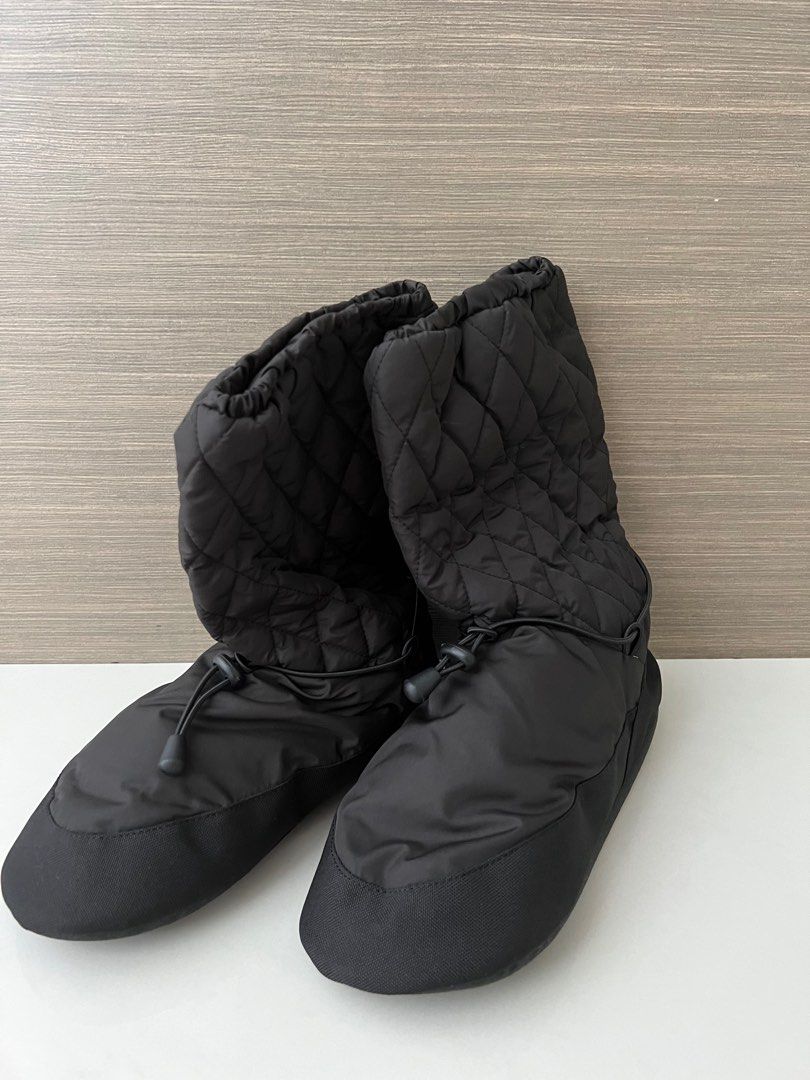 SONATA DANCEWEAR Charcoal Black Toastie Boots ballet dance booties warm up boots footwear slippers