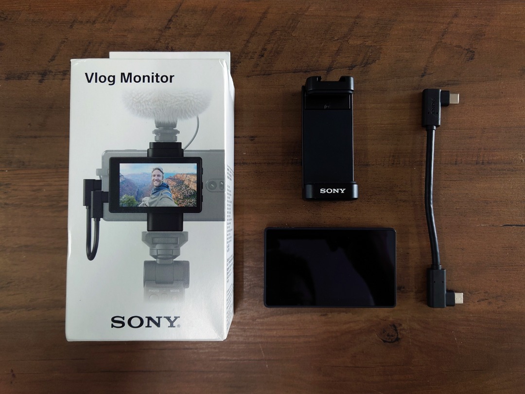 Sony Vlog Monitor (XQZ-IV01) PET製フィルムなのに強化ガラス同等の ...