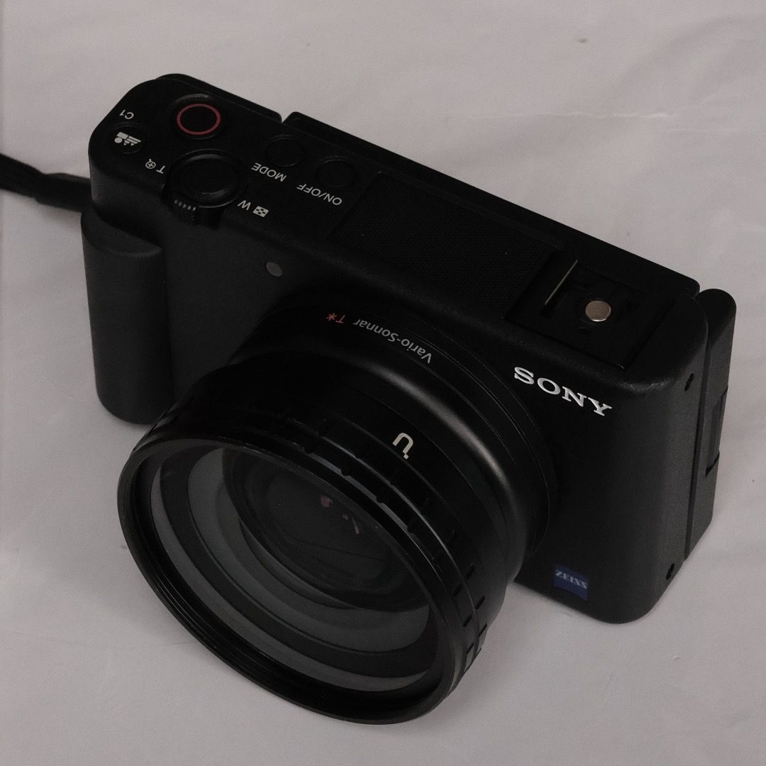 Sony ZV1 Wide angle adapter, Photography, Cameras on Carousell