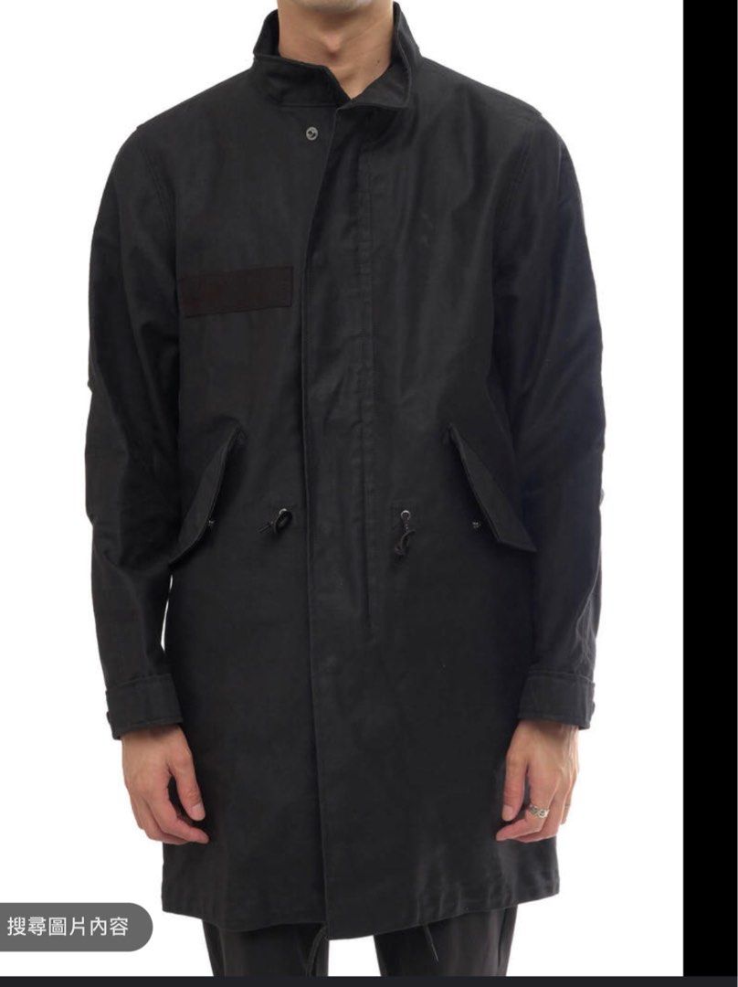 SOPHNET STAND COLLAR MILITARY COAT, 男裝, 外套及戶外衣服- Carousell