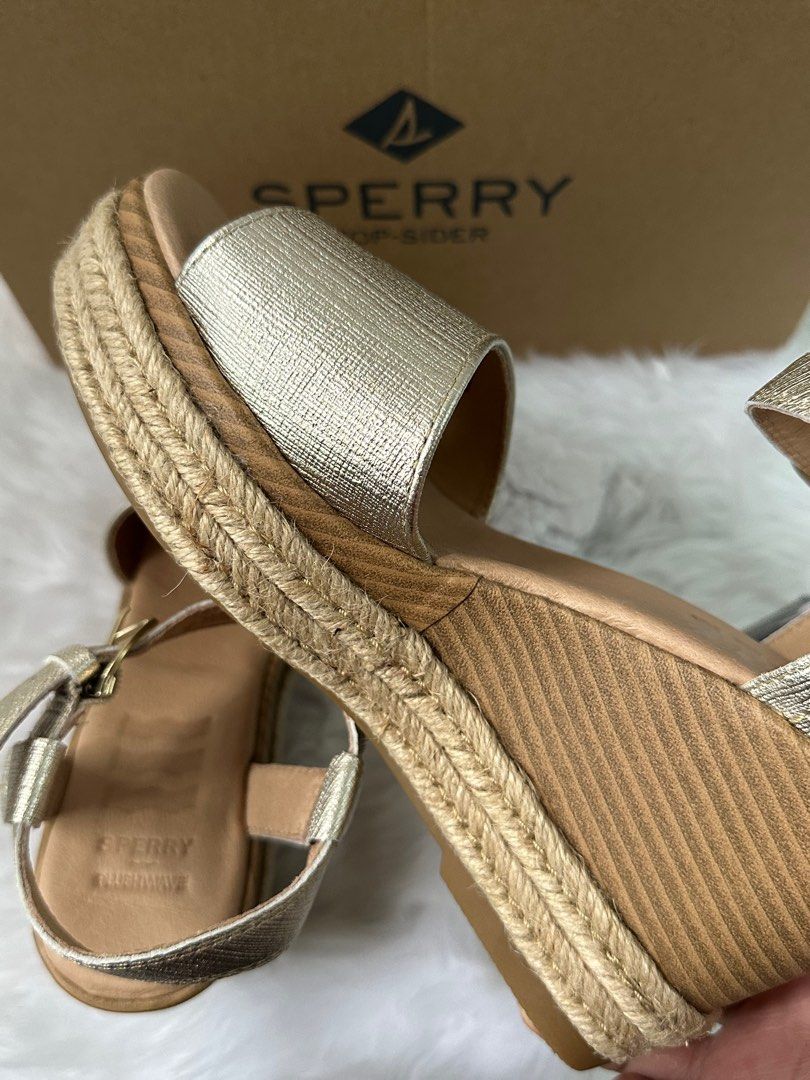 Sperry wedge sandals hot sale