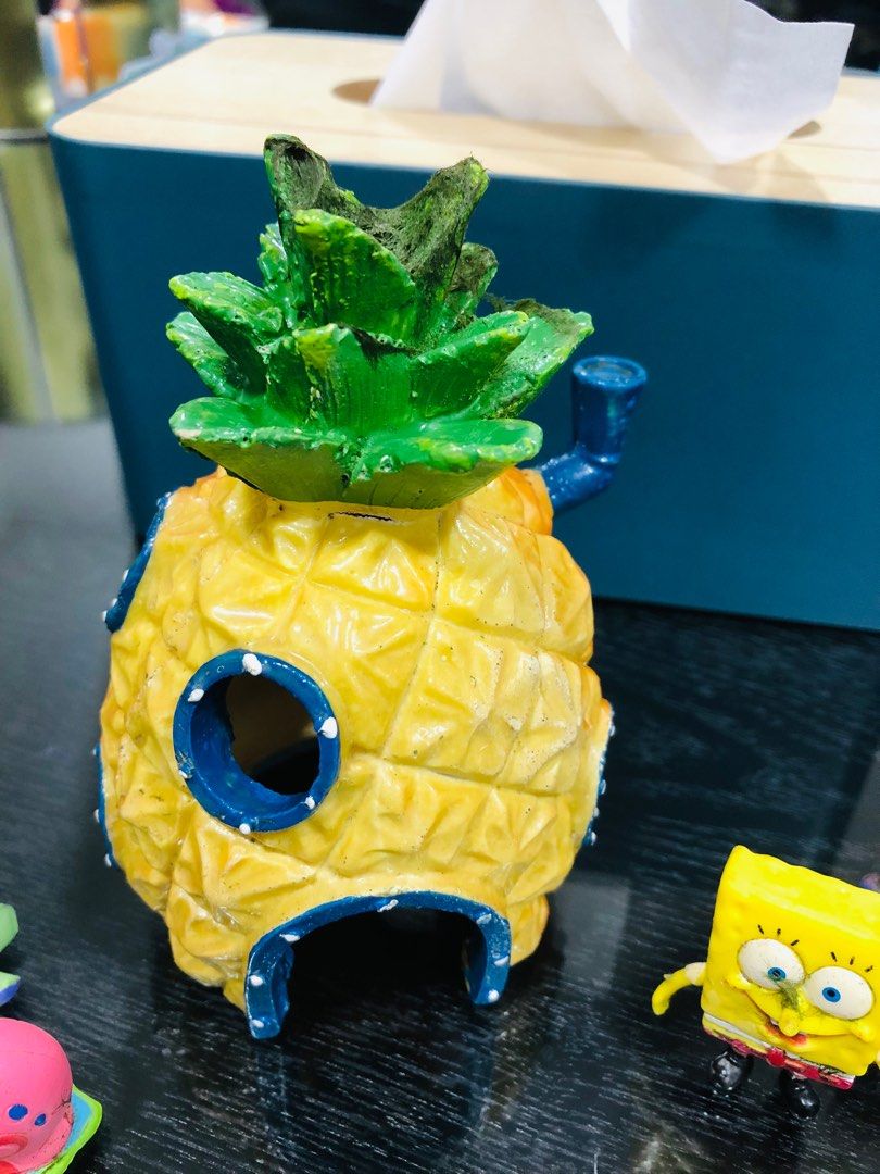 SpongeBob Square Pants fish tank accessories, Pet Supplies, Homes