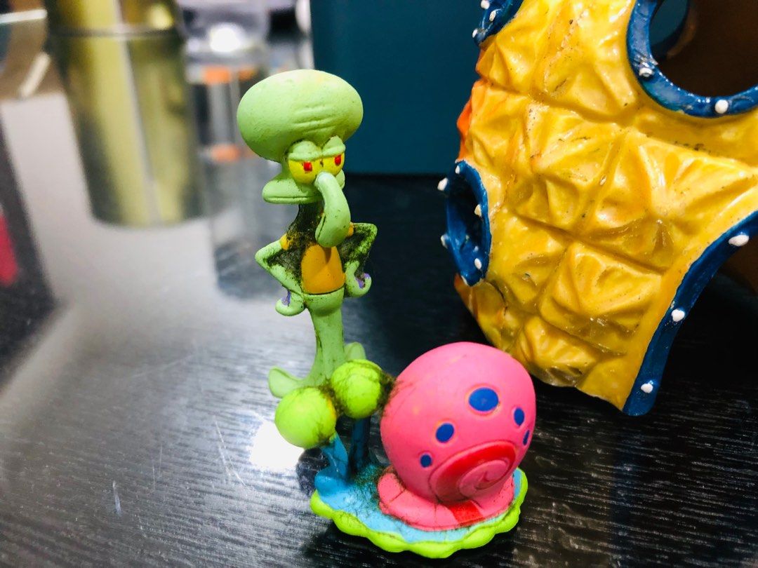 SpongeBob Square Pants fish tank accessories, Pet Supplies, Homes