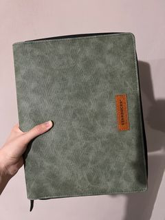 Starbucks 2023 premium green planner with notebook tablet case holder journal 