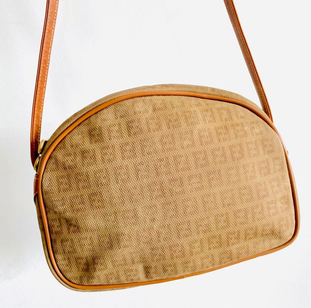 Fendi FF Zucca Monogram Mini Pochette Handbag, Luxury, Bags & Wallets on  Carousell