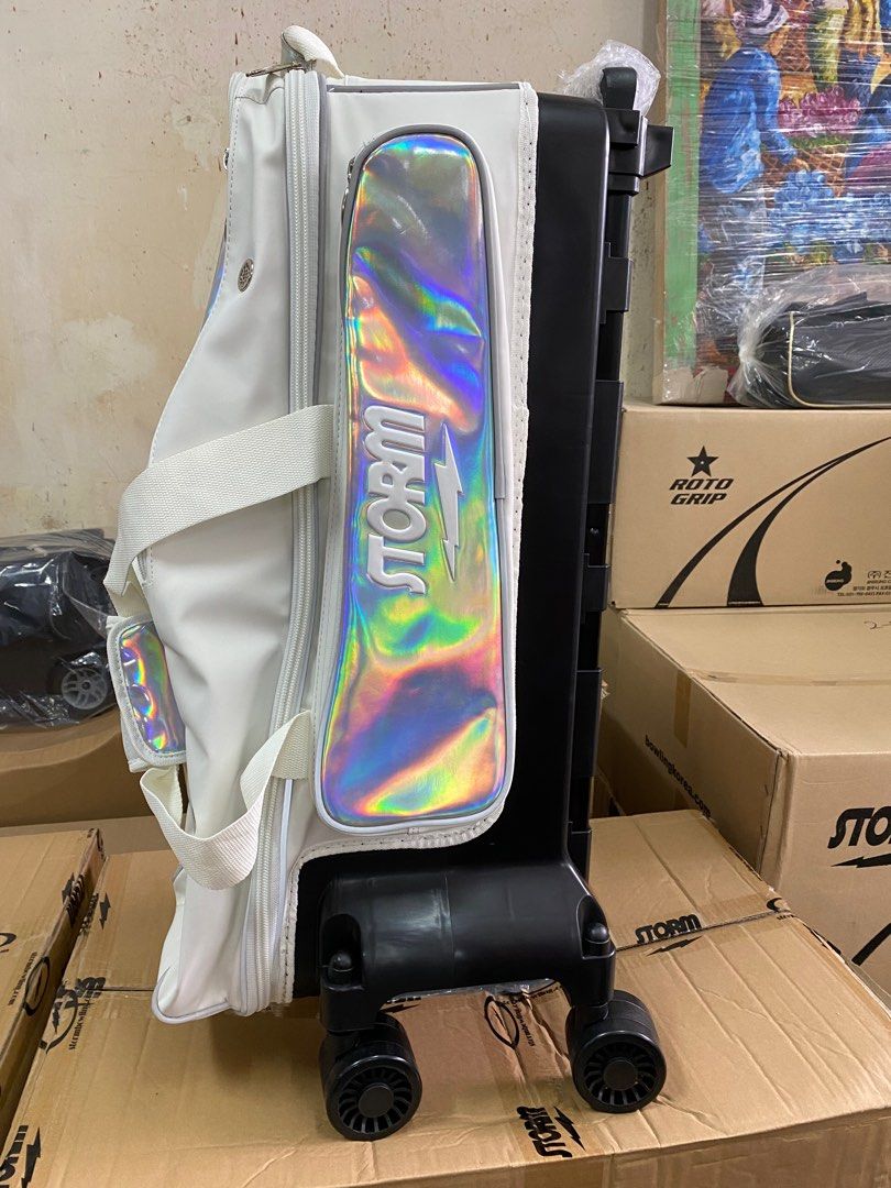 STORM 3BALL TRAVEL TOTE PRO 新品未使用 Storm 3-Ball Travel Tote Pro - Grey/Black – Bowlerstore.com