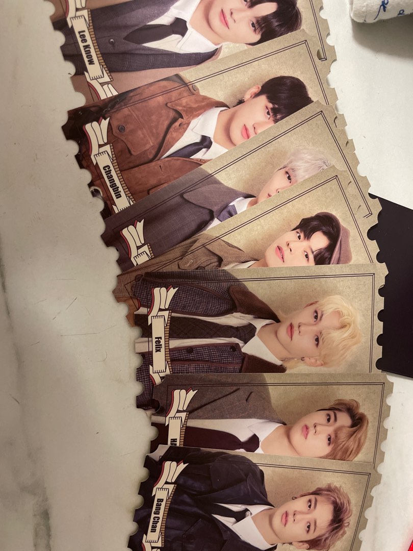 stray kids photo ticket set, 興趣及遊戲, 收藏品及紀念品, 韓流 Carousell
