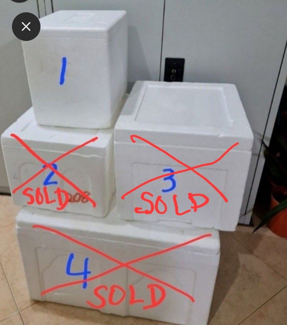 Styrofoam boxes / Foam Boxes, Furniture & Home Living, Home Improvement & Organisation, Storage