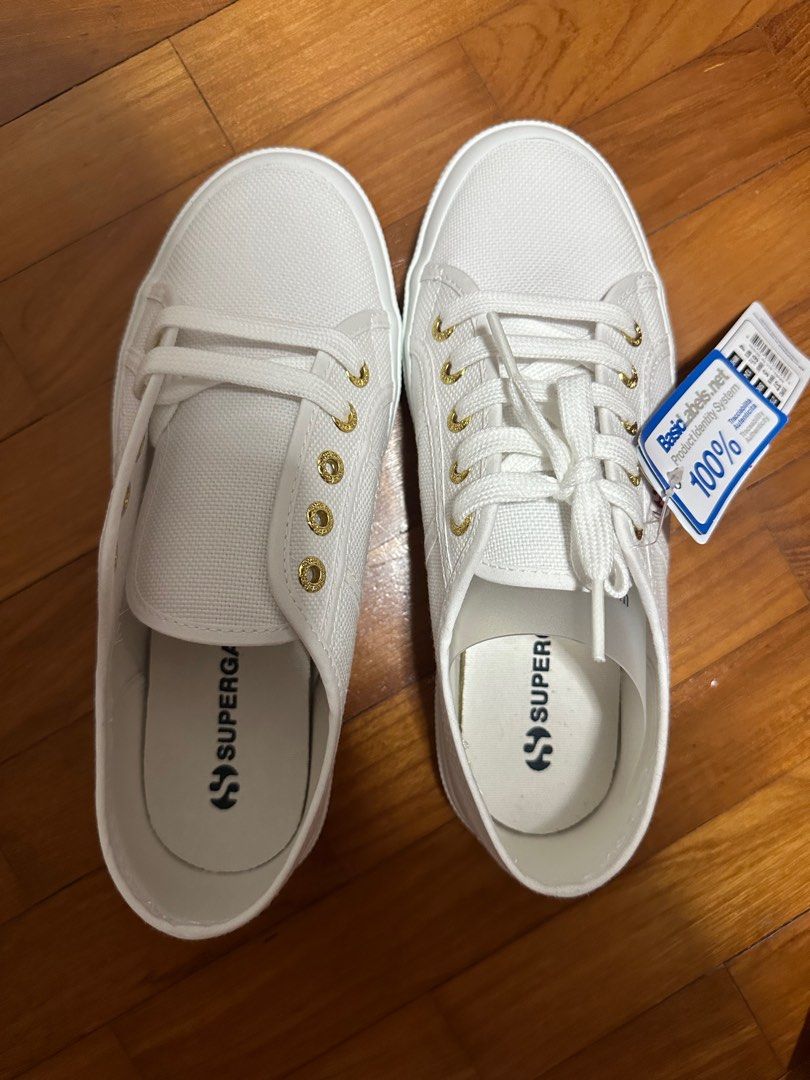 Superga white sneakers Women s Fashion Footwear Sneakers on Carousell