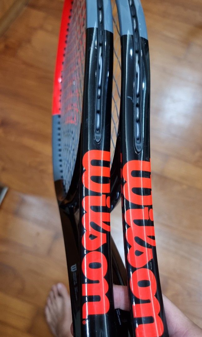 SUPER-RARE Wilson Clash Pro Stock tennis racquets rackets, Sports ...