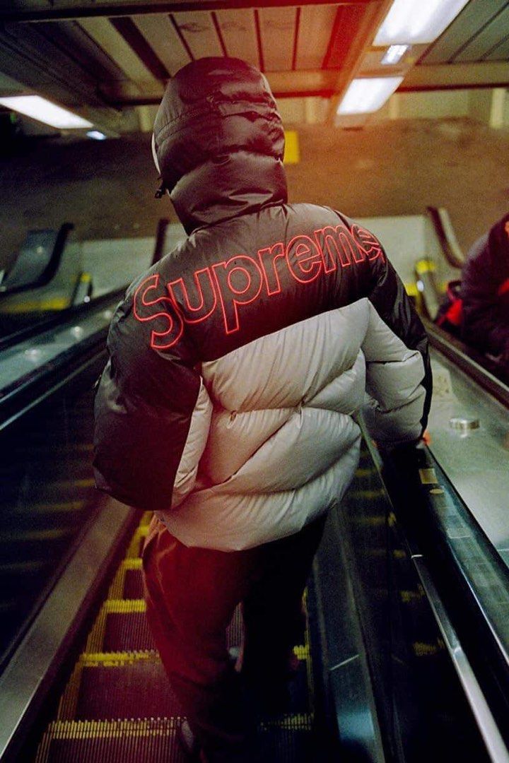 Supreme 800Fill Half Zip Hooded Pullover