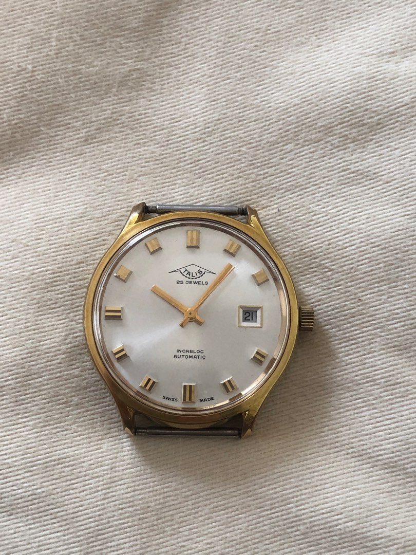 Talis 25 jewel top incabloc watch