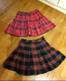 Tartan Skirt #HUAT88