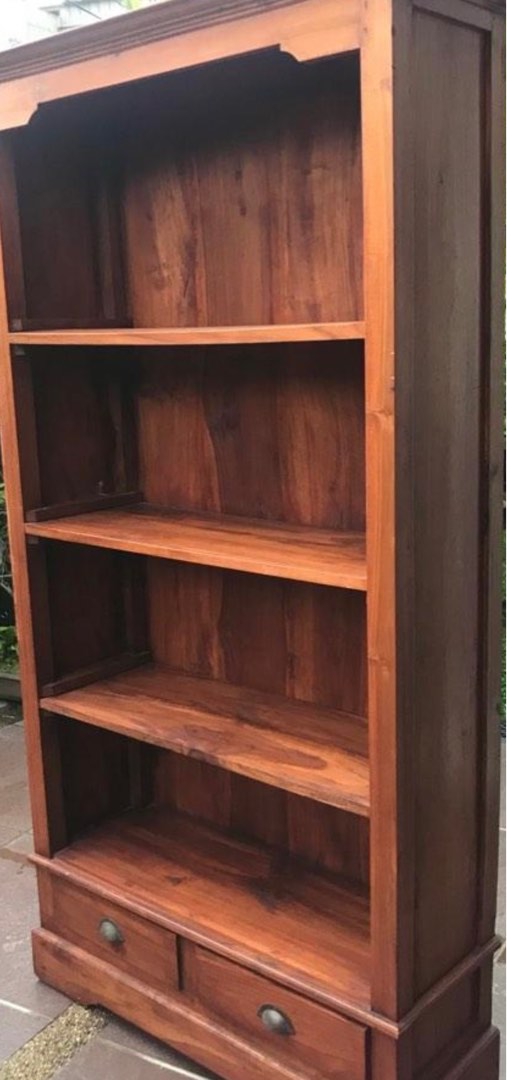 Teakwood shelves, Furniture & Home Living, Furniture, Shelves,