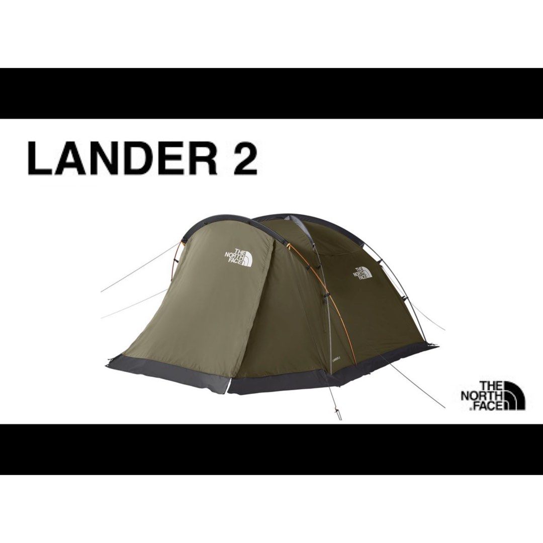 The North Face Lander 2 戶外露營2人帳NV22206, 運動產品, 行山及露營