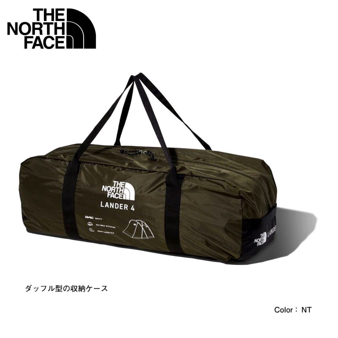 The North Face Lander 4 NV22101 戶外露營4人帳, 運動產品, 行山及