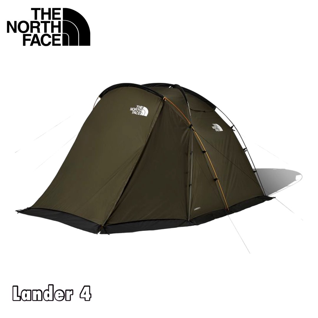 The North Face Lander 4 NV22101 戶外露營4人帳, 運動產品, 行山及