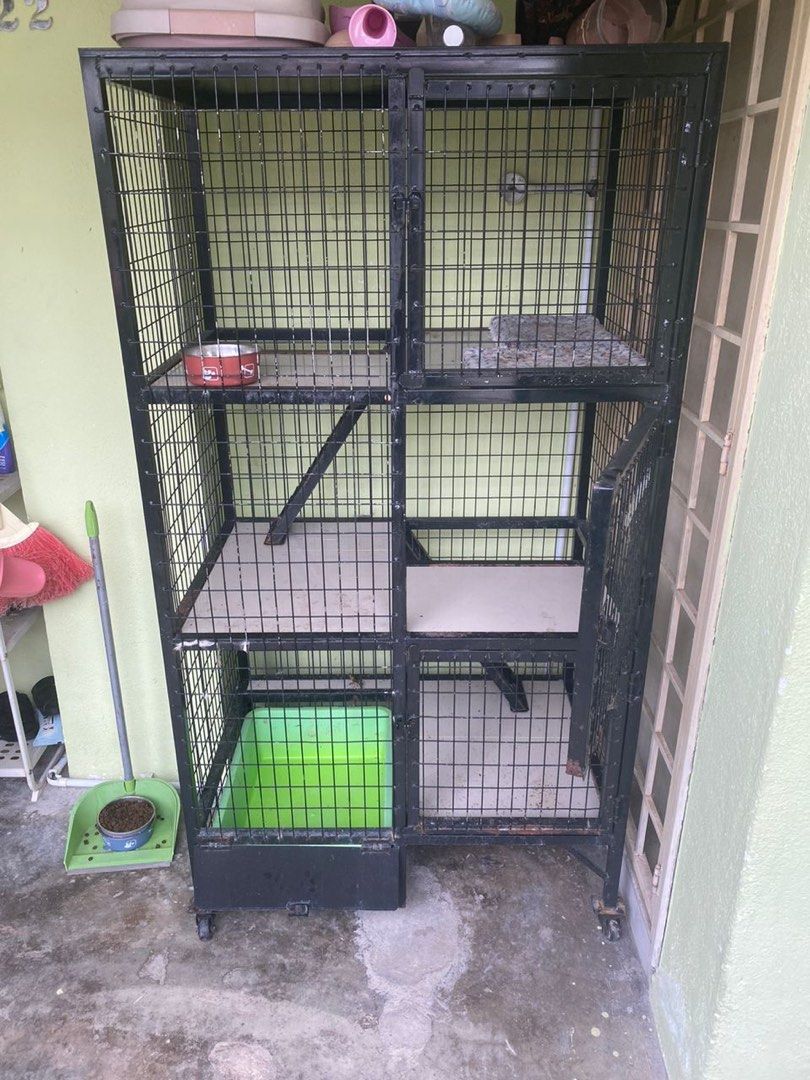 Custom deals cat cages
