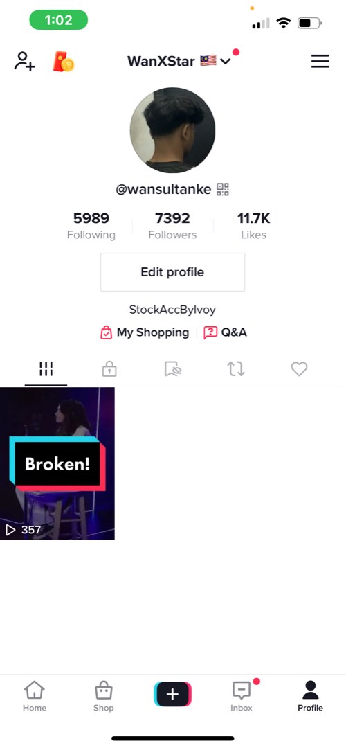 Tiktok Account Announcements On Carousell 0588