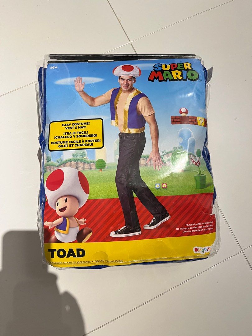 Hire Toad (Mario Bros.) Costume in Reservoir