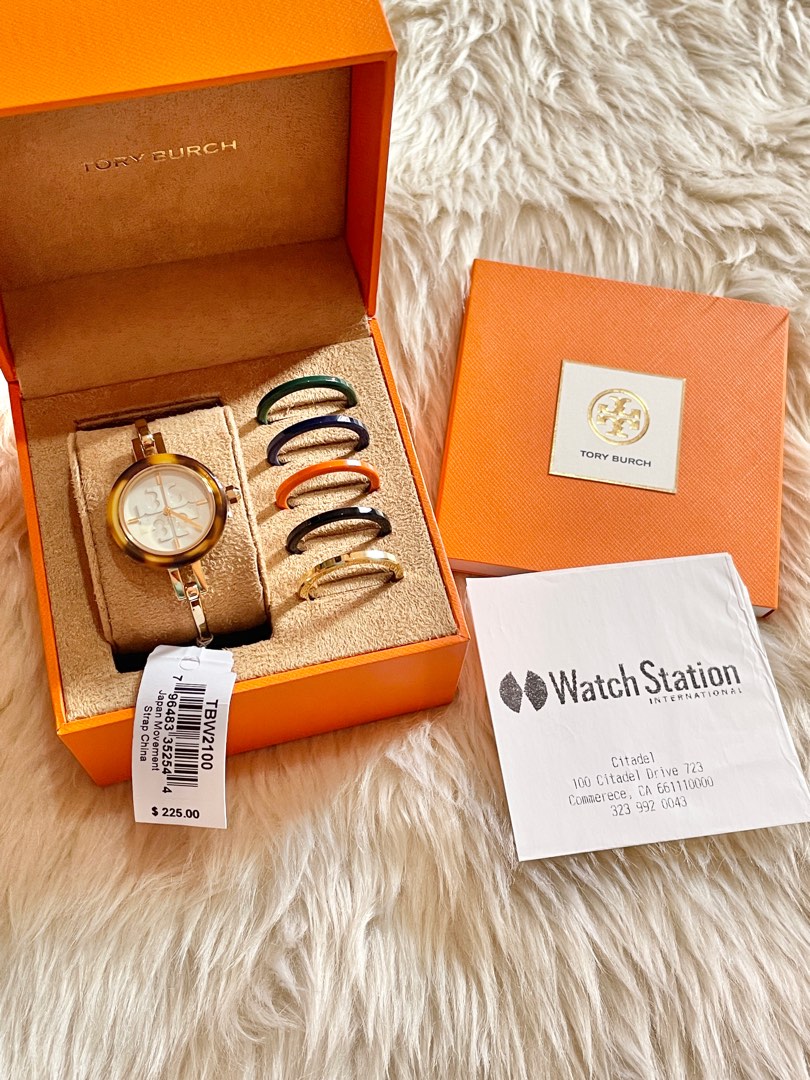 Tory Burch Bangle Watch Set, Women's Fashion, Watches & Accessories,  Watches on Carousell